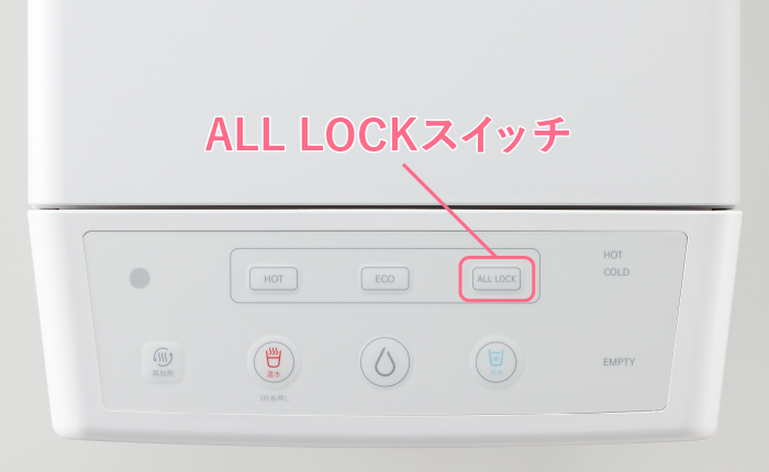 Locca（ロッカ）Slim-RⅡ ALL LOCKスイッチ